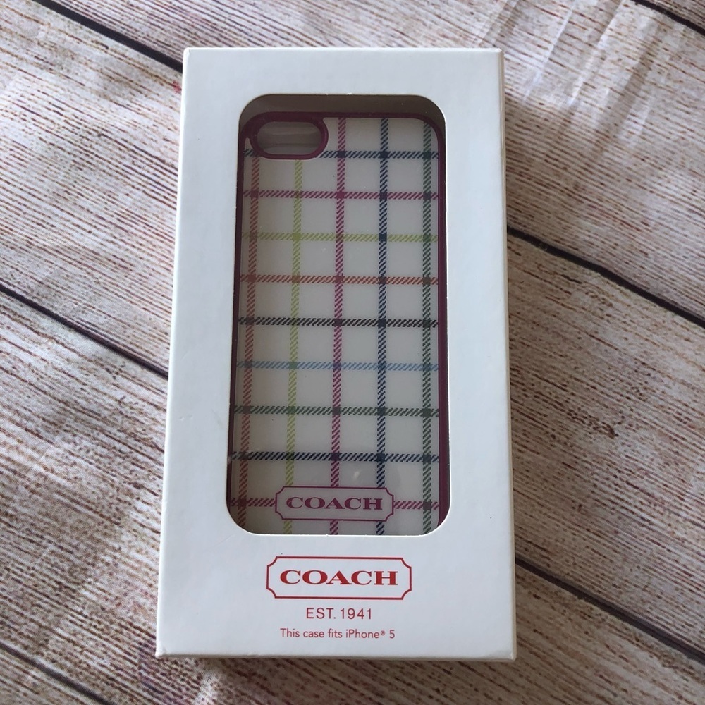 COACH Case for iPhone 5